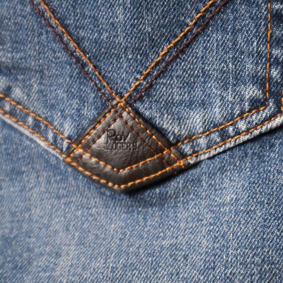 RARE Handmade Italian Roy Rogers Vintage Jeans - Picture 7 of 16